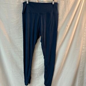 Wool& Roam Blue Mirage Merino Wool Leggings, Sz L